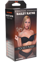 Load image into Gallery viewer, Signature Strokers Bailey Rayne Ultraskyn Pocket Masturbator - Pussy - Vanilla

