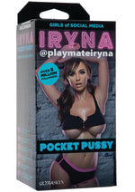 Load image into Gallery viewer, Signature Strokers Girls Of Social Media Iryna @Playmateiryna Ultraskyn Pocket Masturbator - Pussy - Vanilla
