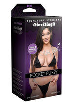 Load image into Gallery viewer, Signature Strokers Girls Of Social Media @Lexi2legit Pocket Masturbator - Pussy - Caramel
