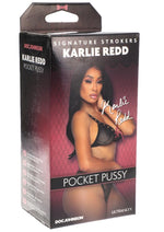 Load image into Gallery viewer, Signature Strokers Karlie Redd Ultraskyn Pocket Masturbator - Pussy - Caramel
