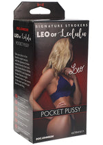 Load image into Gallery viewer, Signature Strokers Leo Of Leolulu Ultraskyn Pocket Masturbator - Pussy - Vanilla
