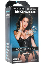 Load image into Gallery viewer, Signature Strokers Mckenzie Lee Ultraskyn Pocket Masturbator - Pussy - Vanilla
