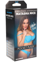 Load image into Gallery viewer, Signature Strokers Natasha Nice Ultraskyn Pocket Masturbator - Pussy - Vanilla
