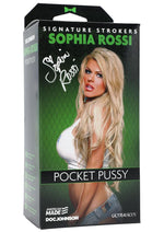 Load image into Gallery viewer, Signature Strokers Sophia Rossi Ultraskyn Pocket Masturbator - Pussy - Vanilla
