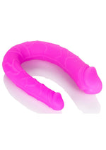 Load image into Gallery viewer, Silicone Double Dong AC/DC Dong Dual Penetration Non Vibrating Silicone Double Dong - Pink
