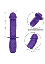 Load image into Gallery viewer, Silicone Grip Thruster Purple Probe
