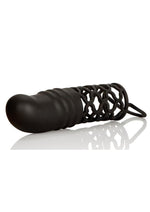 Load image into Gallery viewer, Silicone Penis Extender - Black - 2in
