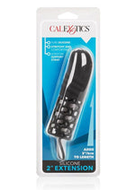 Load image into Gallery viewer, Silicone Penis Extender - Black - 2in
