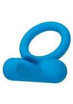 Load image into Gallery viewer, Silicone Rechargeable Double Trouble Cock Ring
