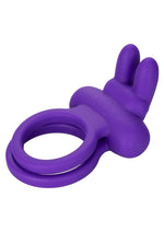 Load image into Gallery viewer, Silicone Rechargeable Dual Rockin Rabbit Multi Speed Cockring Waterproof
