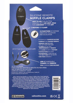 Load image into Gallery viewer, Silicone Remote Rechargeable Nipple Clamps
