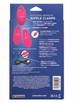 Load image into Gallery viewer, Silicone Remote Rechargeable Nipple Clamps
