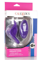 Load image into Gallery viewer, Silicone Remote Orgasm Ring Silicone Rechargeable Waterproof - Purple
