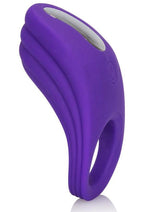Load image into Gallery viewer, Silicone Rechargeable Passion Enhancer Cockring Waterproof - Purple
