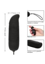 Load image into Gallery viewer, Silicone Ridged G-Spot Bullet with Remote Control
