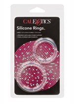 Load image into Gallery viewer, Silicone Rings Cock Rings - Clear - 2 Per Set
