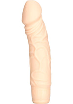 Load image into Gallery viewer, Silicone Stud Woody Vibrator - Ivory/Vanilla
