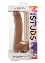 Load image into Gallery viewer, Silicone Studs Realistic Dildo - Caramel - 8in
