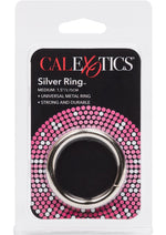 Load image into Gallery viewer, Silver Cock Ring - Metal/Silver - Medium
