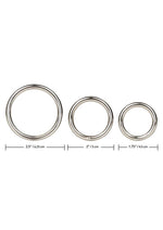 Load image into Gallery viewer, Silver Cock Rings
