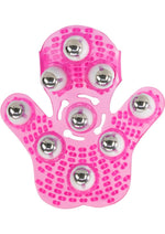 Load image into Gallery viewer, Simple and True Roller Balls Massager Glove - Pink

