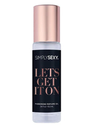 Simply Sexy Pheromone Perfume Oil Roll-On - Let's Get It On
