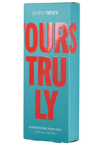 Load image into Gallery viewer, Simply Sexy Pheromone Perfume Yours Truly Spray - 0.3oz
