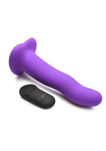 Load image into Gallery viewer, Simply Sweet 21x Vibrating Wavy Rechargeable Silicone Dildo with Remote
