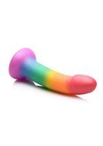 Load image into Gallery viewer, Simply Sweet Phallic Silicone Rainbow Dildo

