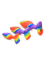 Load image into Gallery viewer, Simply Sweet Rainbow Silicone Butt Plug
