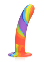 Load image into Gallery viewer, Simply Sweet Rainbow Silicone Dildo
