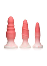 Load image into Gallery viewer, Simply Sweet Silicone Butt Plug - Pink - Set
