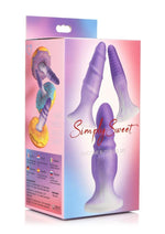 Load image into Gallery viewer, Simply Sweet Silicone Butt Plug - Purple - Set
