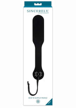 Load image into Gallery viewer, Sincerely Bow Tie Acrylic Paddle - Black
