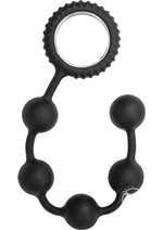Load image into Gallery viewer, Sinful Anal Beads Silicone - Black
