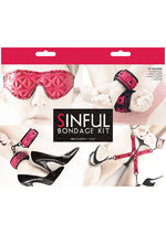 Load image into Gallery viewer, Sinful Bondage Vinyl Kit - Pink - Set Of 4
