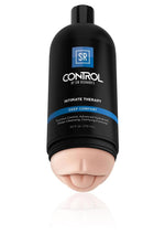 Load image into Gallery viewer, Sir Richard&#39;s Control Intimate Therapy-Deep Comfort Masturbator - Oral - Black/Vanilla
