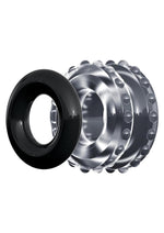 Load image into Gallery viewer, Sir Richard&#39;s Control Pro Performance Cock Ring - Black/Clear
