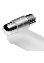 Load image into Gallery viewer, Size Matters Clear Sensations Penis Extender Vibro Sleeve with Bullet
