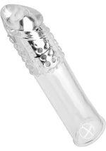 Load image into Gallery viewer, Size Matters Clear Sensations Vibrating Penis Enhancer - Clear
