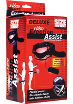 Load image into Gallery viewer, Size Matters Erection Assist Vibrating Silicone Hollow Strap-On - Black
