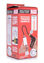 Load image into Gallery viewer, Size Matters High-End Trigger Penis Pump - Clear
