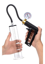 Load image into Gallery viewer, Size Matters High-End Trigger Penis Pump - Clear
