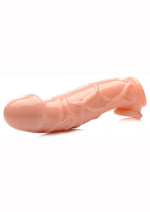 Load image into Gallery viewer, Size Matters Penis Extender Sleeve - Flesh/Vanilla - 2in

