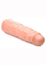 Load image into Gallery viewer, Size Matters Penis Extender Sleeve 3in - Vanila - Flesh
