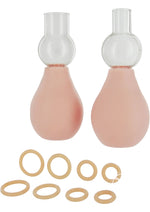 Load image into Gallery viewer, Size Matters Perfect Fit Nipple Enlarger Pumps with O Rings
