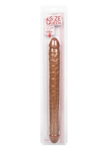 Load image into Gallery viewer, Size Queen Dildo - Caramel - 17in
