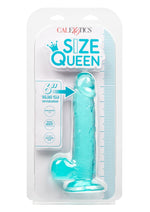 Load image into Gallery viewer, Size Queen Dildo - Blue - 6in
