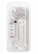 Load image into Gallery viewer, Size Queen Dildo - Clear - 6in
