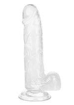 Load image into Gallery viewer, Size Queen Dildo - Clear - 6in
